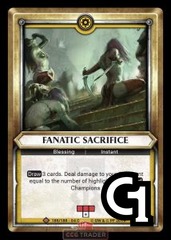 Fanatic Sacrifice - Foil