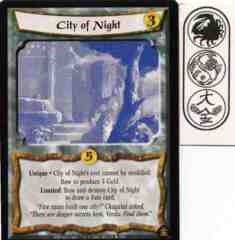 City of Night Foil