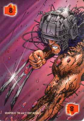 Power Card: Fighting 8 Weapon X