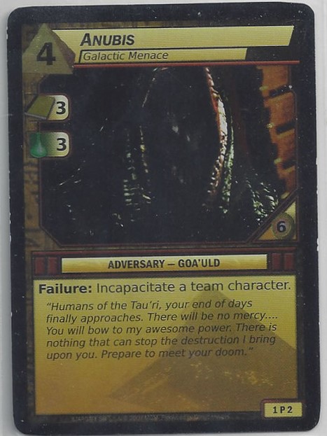 Anubis, Galactic Menace - Foil