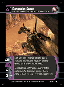 Geonosian Scout - Foil
