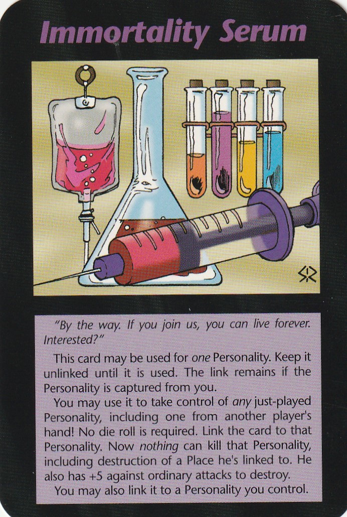 Immortality Serum