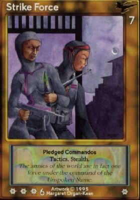 Strike Force, Pledged Commandos