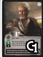 Obi-Wan Kenobi - Old Fossil (R) - Silver Stamped