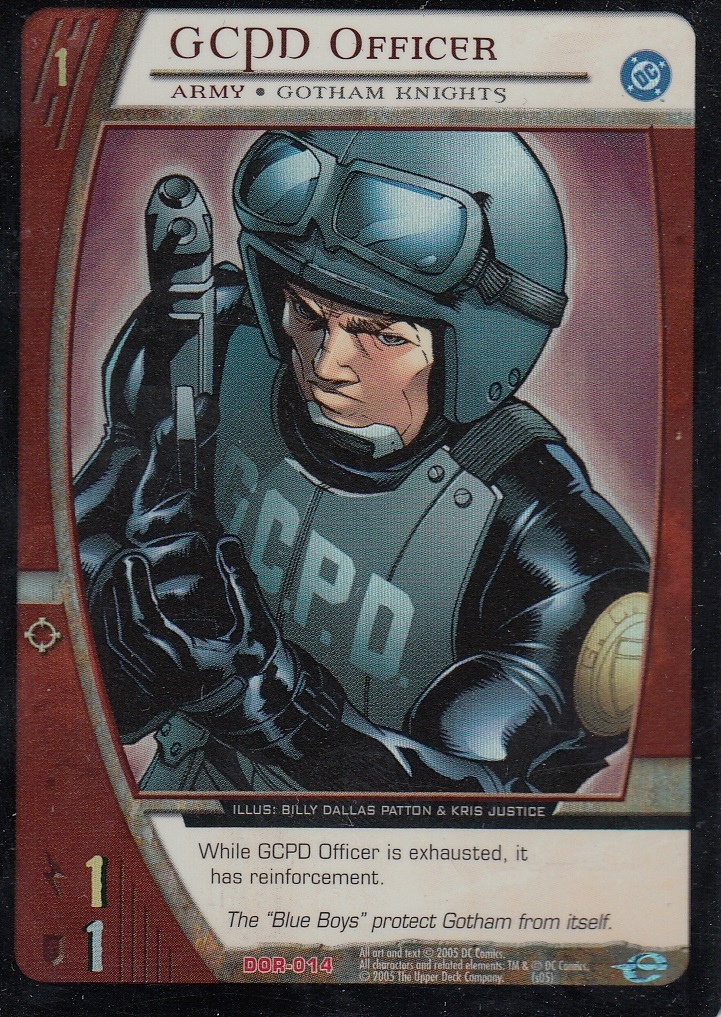 GCPD Officer, Army (EA)