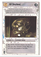 RA-7 (Aray-Seven) [White Border]