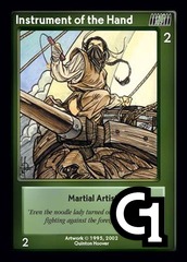 Instrument of the Hand, Martial Artist