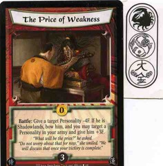 The Price of Weakness