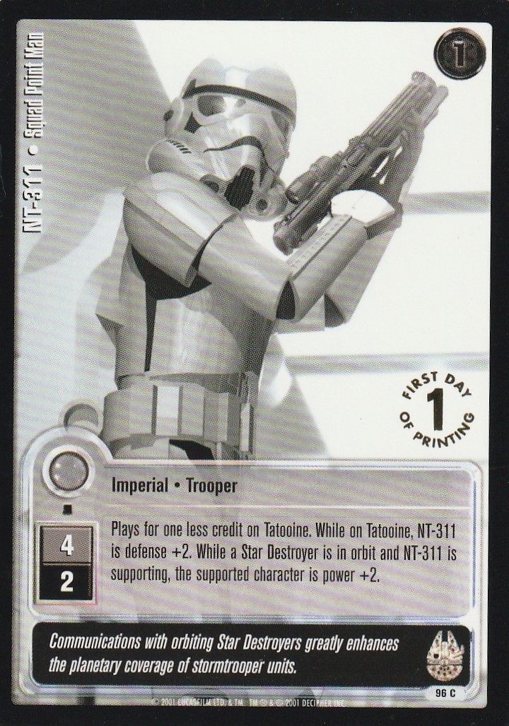 NT-311 - Squad Point Man - 1st Day Stamped