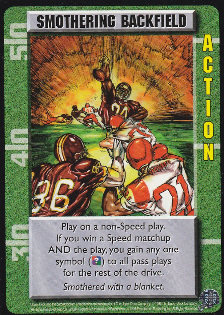 Smothering Backfield