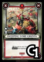 Sweeping Gore-Grunta - Foil