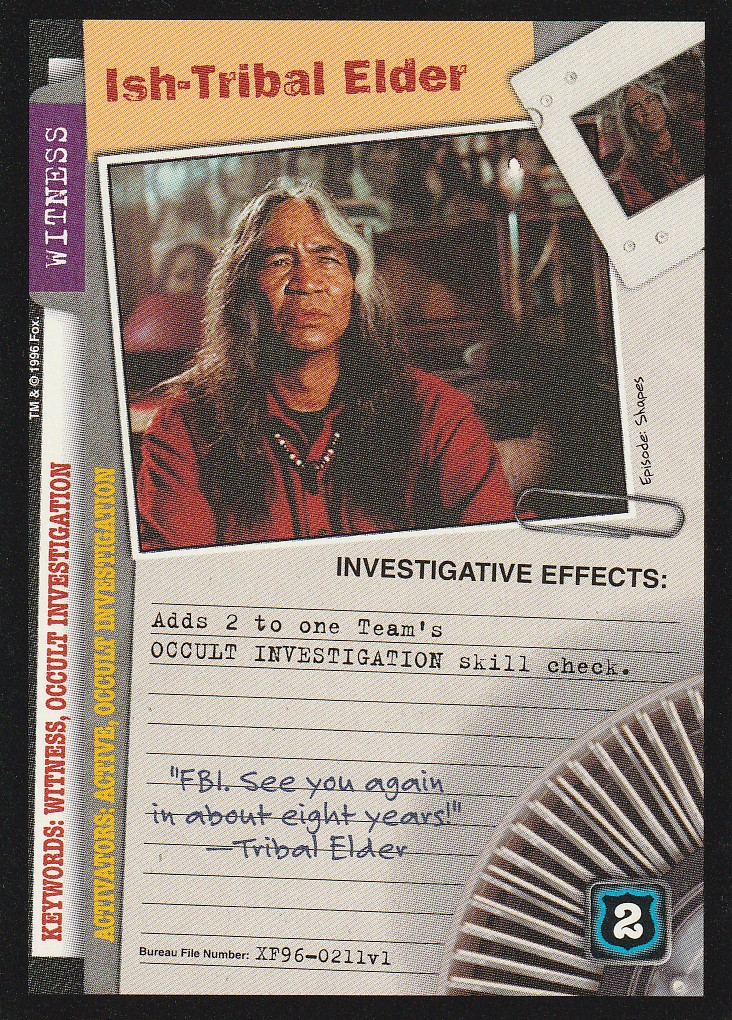 Ish--tribal Elder