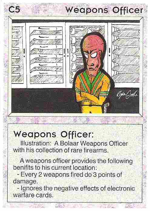 Weapons Officer (Weapons Rack)