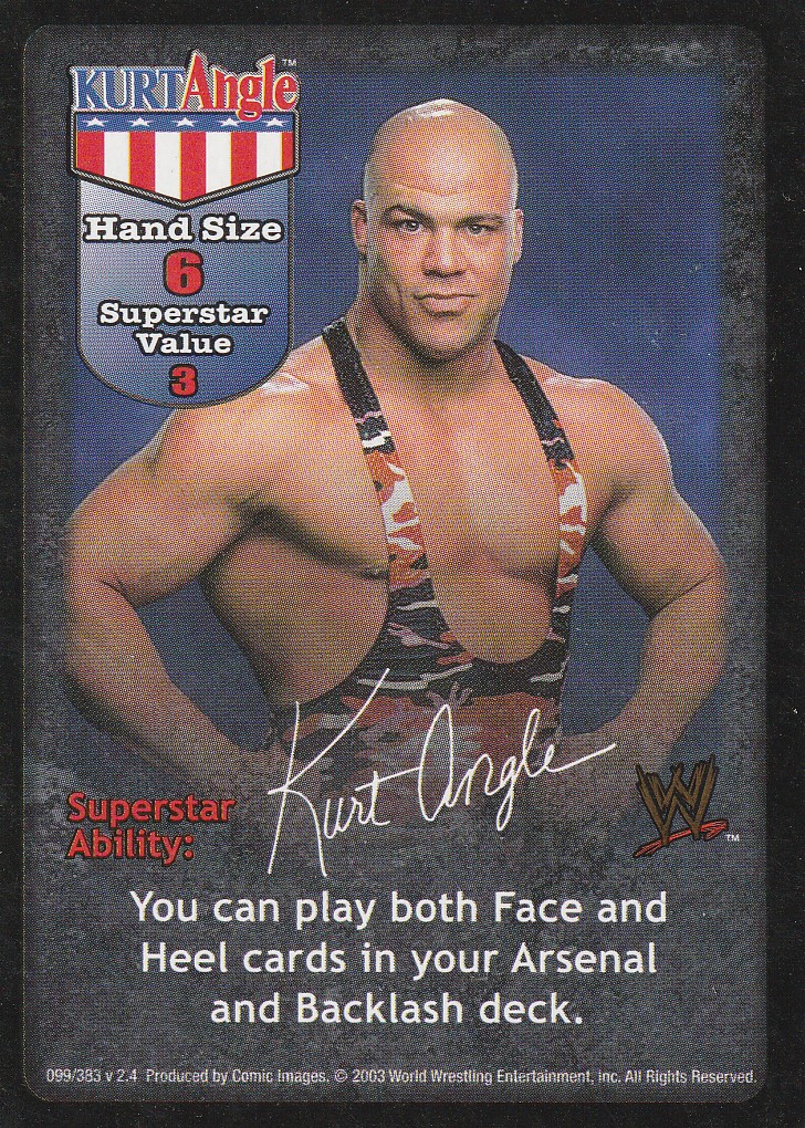 Kurt Angle Superstar Card (SS2)