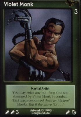 Violet Monk, Martial Artist