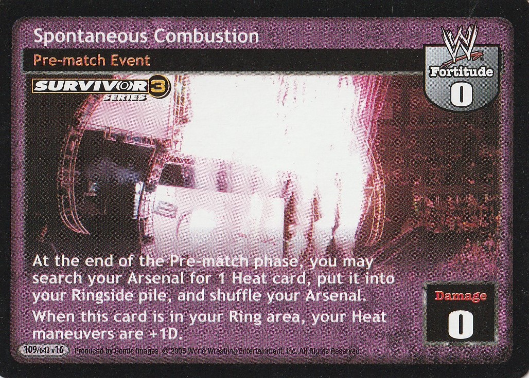 Spontaneous Combustion (SS3)