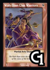 Wah-Shan Clan Warriors, Martial Arts Students