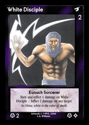 White Disciple, Eunuch Sorcerer
