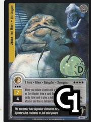 Jabba the Hutt - Vile Gangster (L) - Silver Stamped