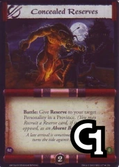 Concealed Reserves FOIL