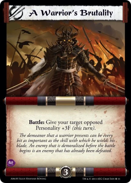 A Warriors Brutality
