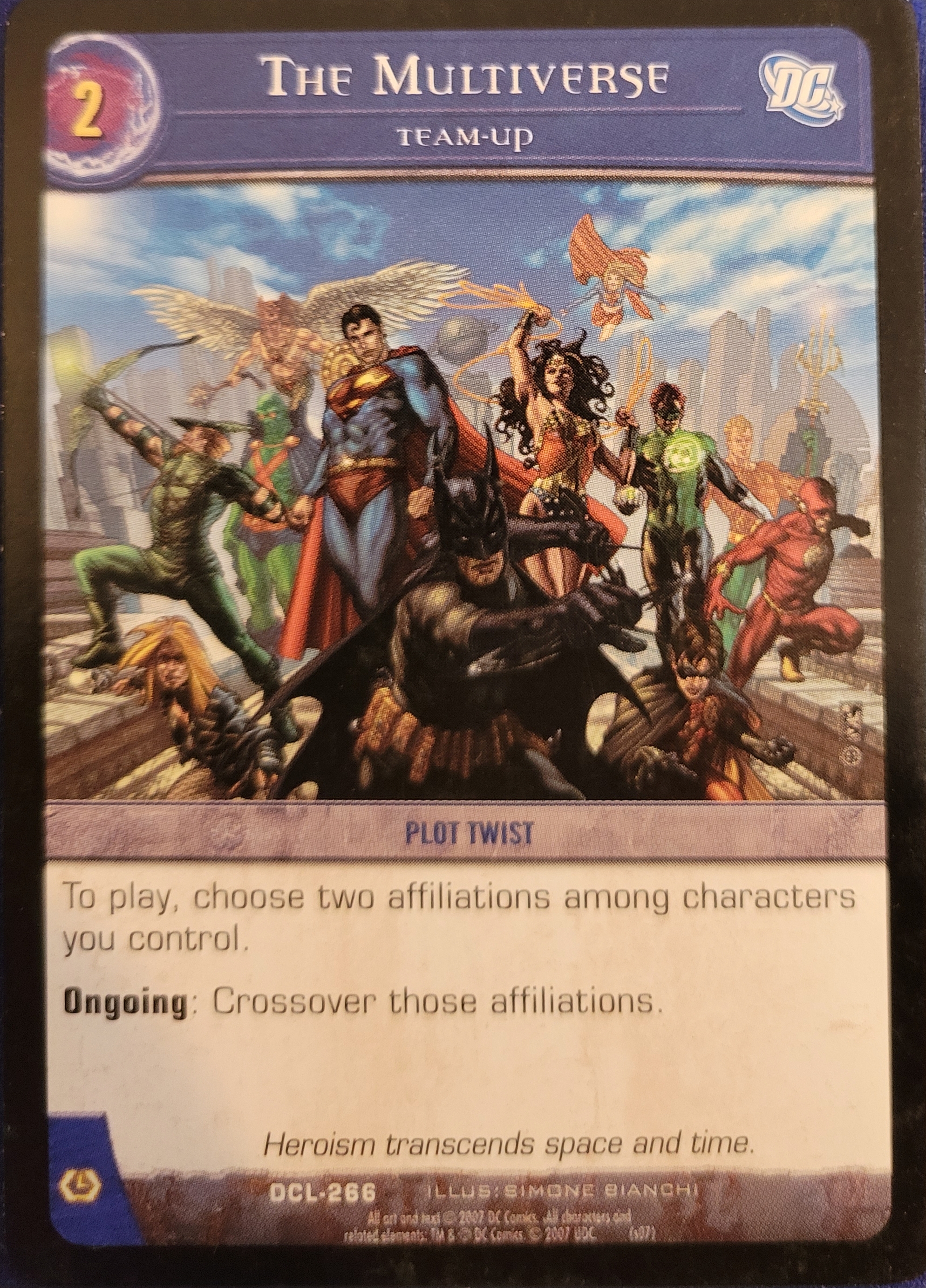 The Multiverse, Team-Up (Heroism) - Foil