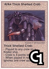 Thick Shelled Crab