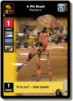 Pit Droid, Mechanic