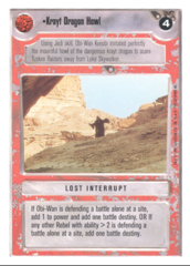 Krayt Dragon Howl [White Border]