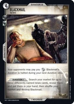 Blackmail - Foil