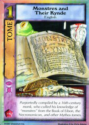 Monstres and Their Kynde