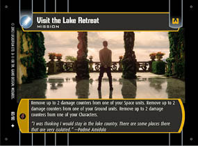 Visit the Lake Retreat - Foil