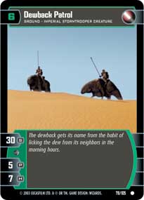 Dewback Patrol - Foil