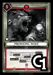 Prowling Wolf - Foil