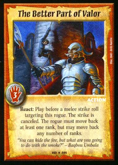 The Better Part of Valor