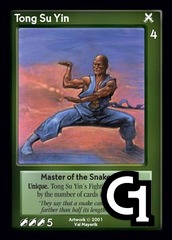 Tong Su Yin, Master of the Snake Style