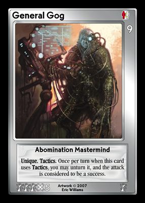 General Gog, Abomination Mastermind