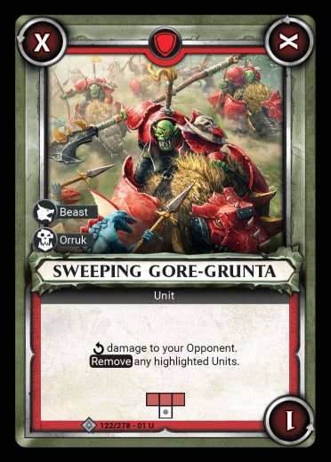Sweeping Gore-Grunta