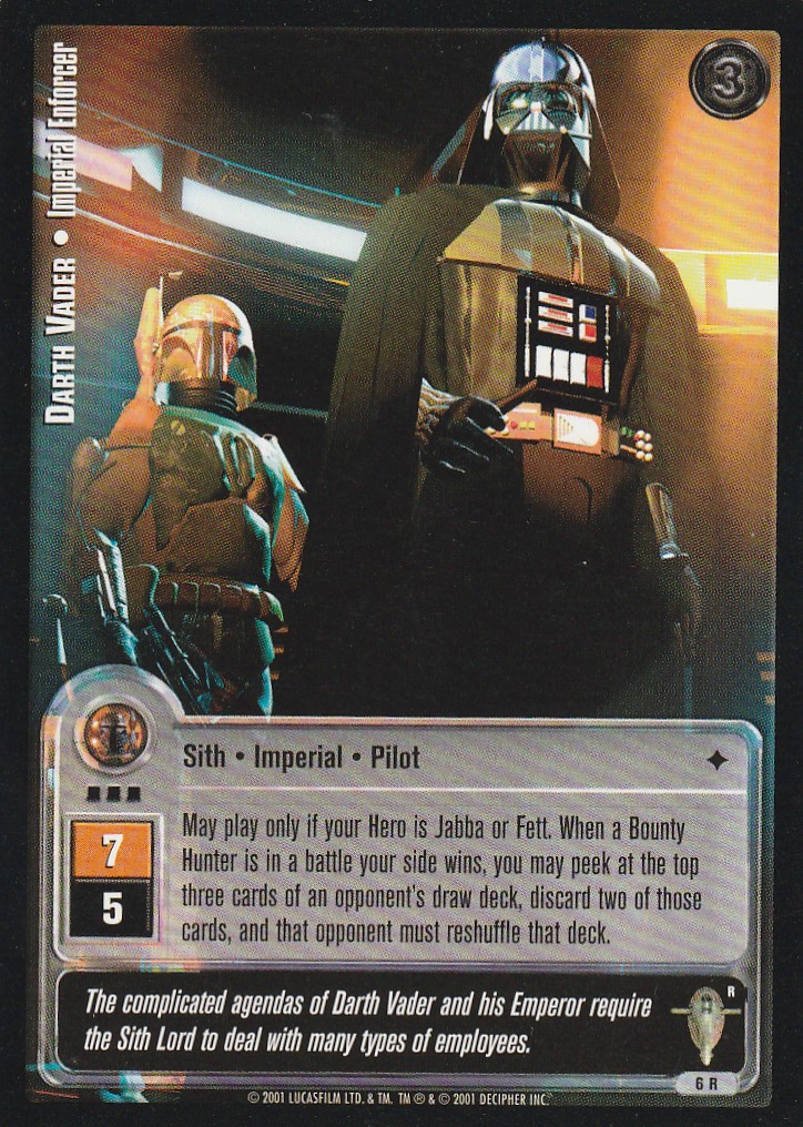 Darth Vader - Imperial Enforcer (R)