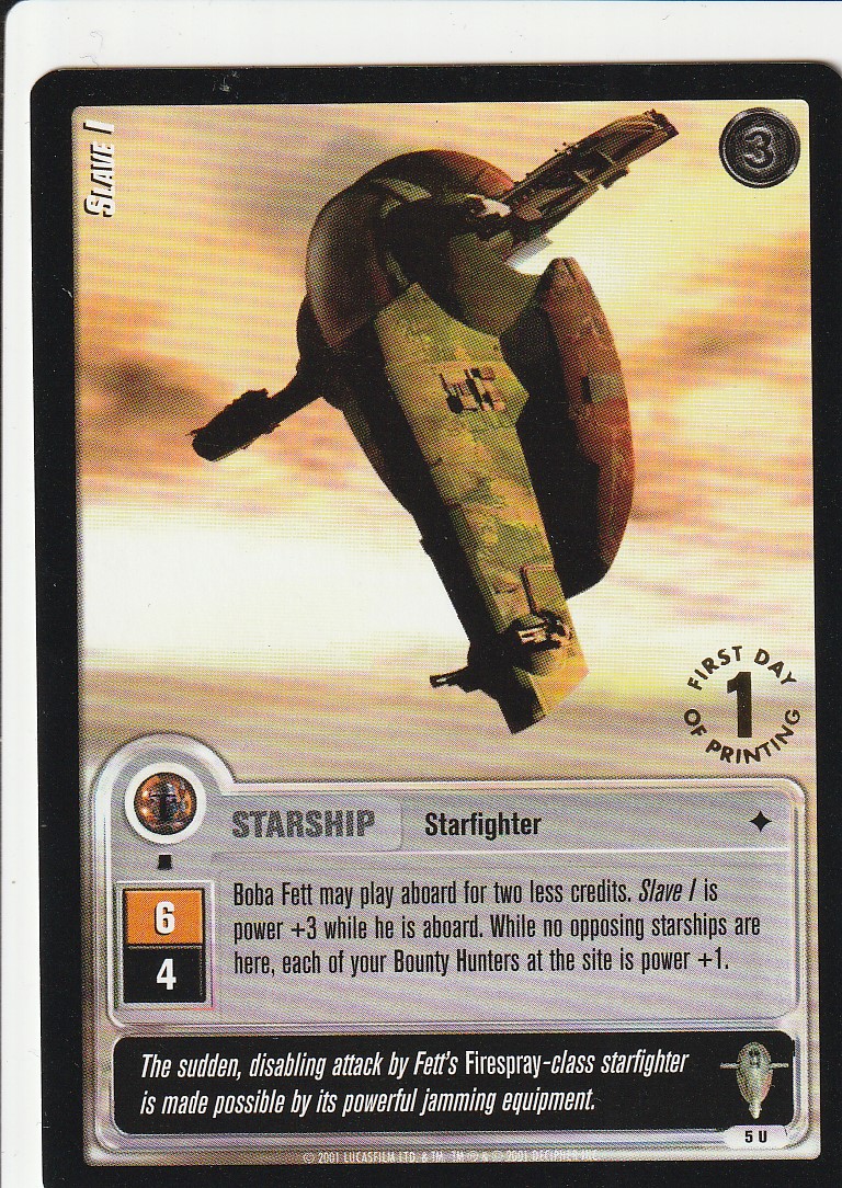 Slave I - 1st Day Stamped