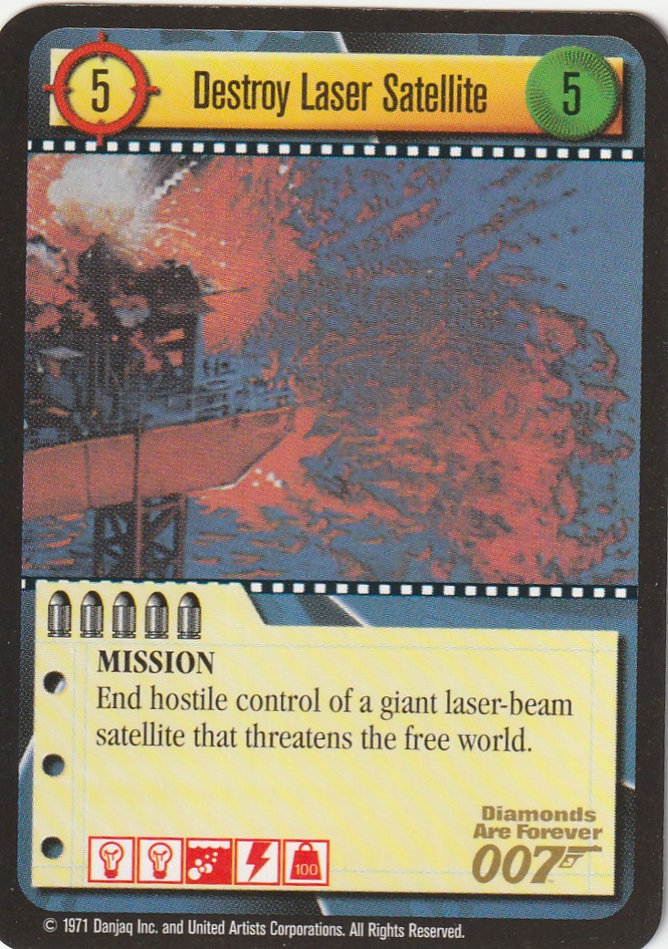 Destroy Laser Satellite