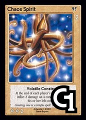 Chaos Spirit, Volatile Construct