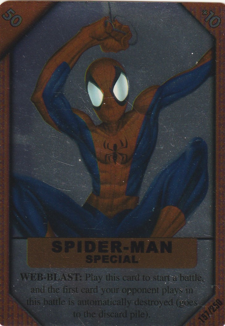 Spider-Man (Special: Web-Blast) 157/250 Foil
