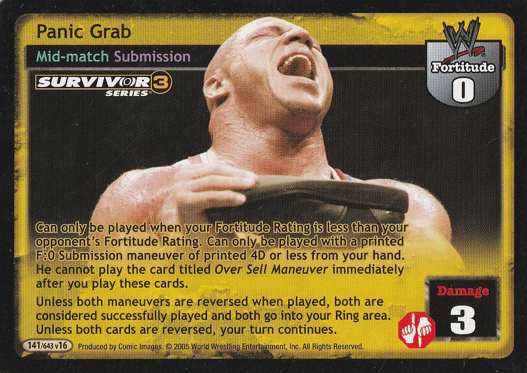Panic Grab (SS3)