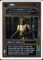 Bossk [White Border]