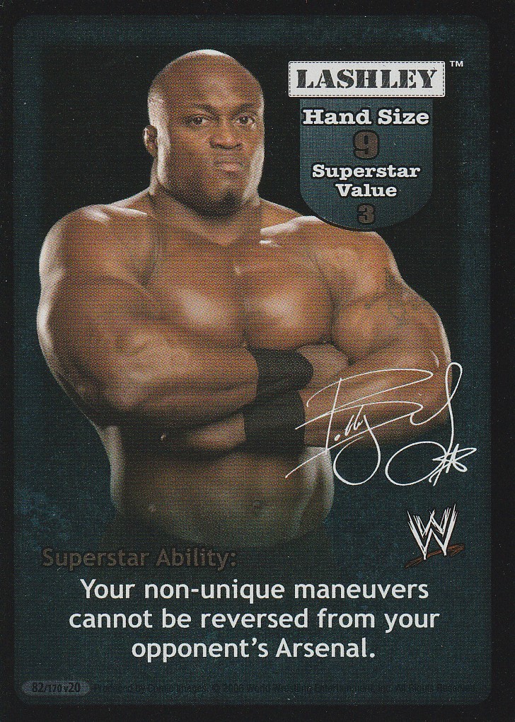 Lashley Superstar Card