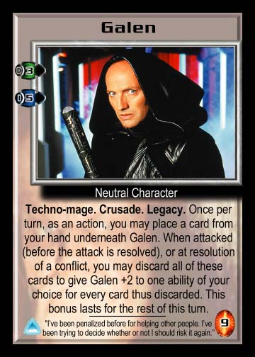 Galen (hood and staff)
