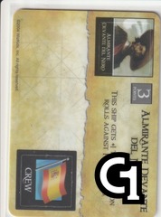 Almirante Devante del Nero (Faded First Print Run) - SC-006