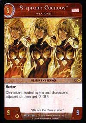 Stepford Cuckoos, Weapon 14