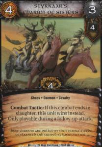 Styrkaars Chariot of Sisters